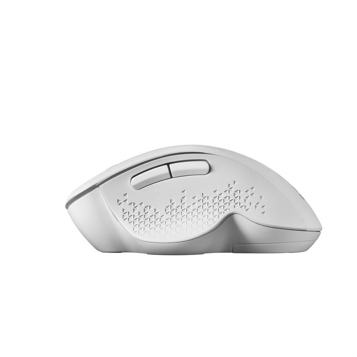 Mars Gaming MMWERGO Ratón Gaming Inalámbrico Ergonómico Blanco