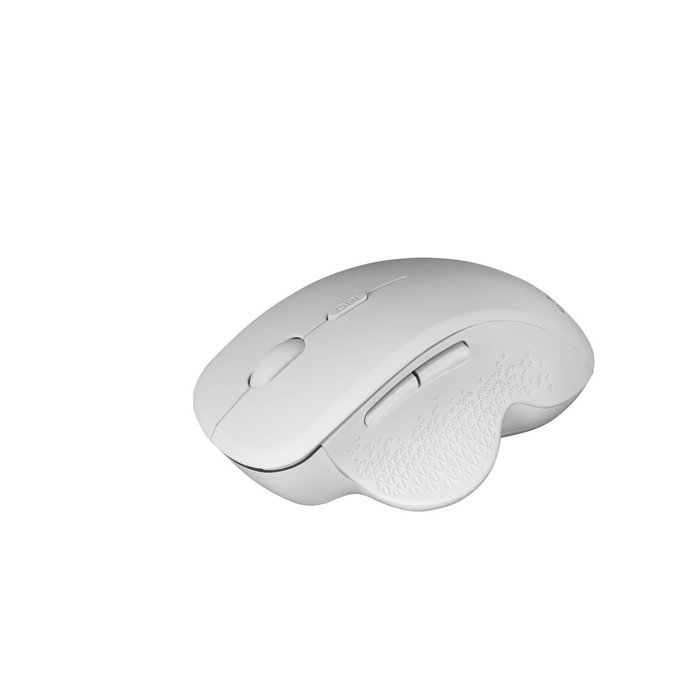 Mars Gaming MMWERGO Ratón Gaming Inalámbrico Ergonómico Blanco