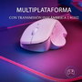Mars Gaming MMWERGO Ratón Gaming Inalámbrico Ergonómico Blanco