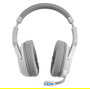 Mars Gaming Auriculares Gaming MHW-100 Inalámbricos/Alámbricos Diadema, 40h Batería, Micrófono ENC Extraíble, Luz ARGB, Voice Monitor, Blanco