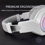 Mars Gaming MHW100 Auriculares Gaming Inalámbricos ARGB Blanco