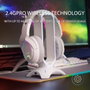 Mars Gaming MHW100 Auriculares Gaming Inalámbricos ARGB Blanco