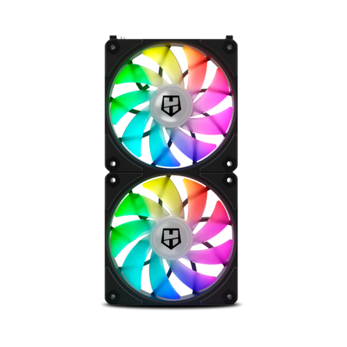 Nox Hummer Easy Link Kit de 3 Ventiladores ARGB Negros