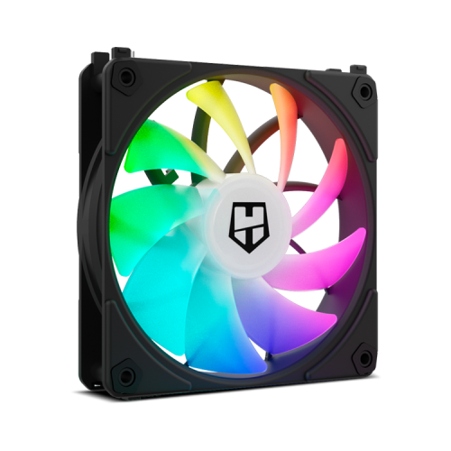Nox Hummer Easy Link Kit de 3 Ventiladores ARGB Negros