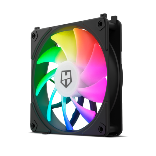 Nox Hummer Easy Link Kit de 3 Ventiladores ARGB Negros