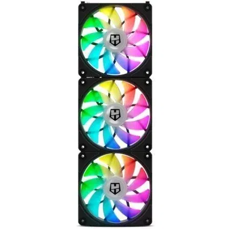 Nox NXHUMMEREASYLINKBK Pack 3 Ventiladores Easy Link ARGB 12cm Conexión sin Cables Nox NXHUMMEREASYLINKBK Pack 3 Ventiladores Easy Link ARGB 12cm Conexión sin Cables