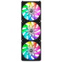 Nox Hummer Easy Link Kit de 3 Ventiladores ARGB Negros