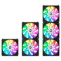 Nox Hummer Easy Link Kit de 3 Ventiladores ARGB Negros