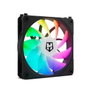 Nox Hummer Easy Link Kit de 3 Ventiladores ARGB Negros