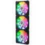 Nox Hummer Easy Link Kit de 3 Ventiladores ARGB Negros