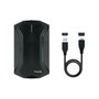 Tooq TQE-2599RGB Caja Externa Gaming para HDD/SSD de 2.5 Pulgadas - Negro