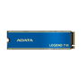 ADATA ALEG-710-2TCS SSD LEGEND 710 2TB PCIe Gen3 x4 NVMe M.2 2280, 3D NAND, Hasta 2400MB/s Lectura, con Disipador de Calor, Disco Duro Sólido Interno