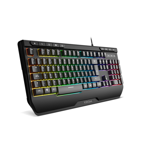 Krom Pack Gaming 4 en 1 KENYA. RGB NXKROMKENYA Teclado, Ratón, Auriculares y Alfombrilla para PC