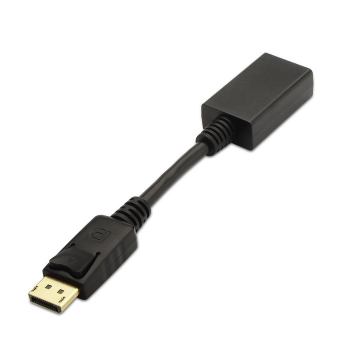 AISENS Conversor DisplayPort Macho a HDMI Hembra Negro 15cm