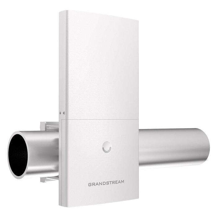 Grandstream GWN7605LR Punto de Acceso WiFi Exterior de Largo Alcance 802.11ac Wave-2 2*2:2, Doble Banda 2.4 GHz y 5 GHz, 867 Mbps, PoE, IP66, con 4 Antenas Internas