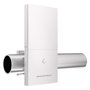 Grandstream GWN7605LR Punto de Acceso WiFi Exterior de Largo Alcance 802.11ac Wave-2 2*2:2, Doble Banda 2.4 GHz y 5 GHz, 867 Mbps, PoE, IP66, con 4 Antenas Internas