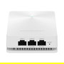 Grandstream GWN7624 Access Point In-Wall, Wi-Fi 6 1733 Mbps, Dual-Band 2.4/5GHz, PoE, 4 Puertos Gigabit Ethernet, 200 Usuarios