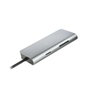 NGS WonderDock8 Adaptador USB-C 8 en 1 Plata
