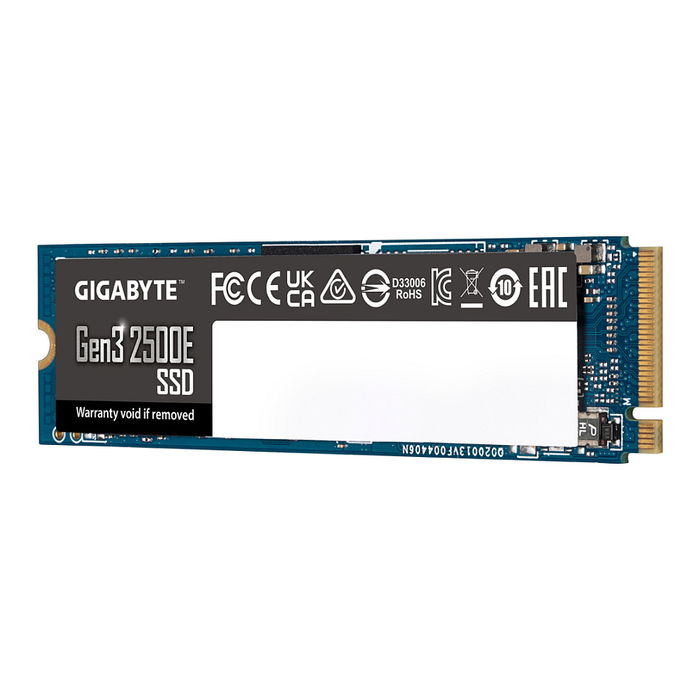 Gigabyte 2500E 1TB NVMe Gen3 PCI-E 3.0 SSD, Velocidad de Lectura 2400 MB/s para PC/Portátil