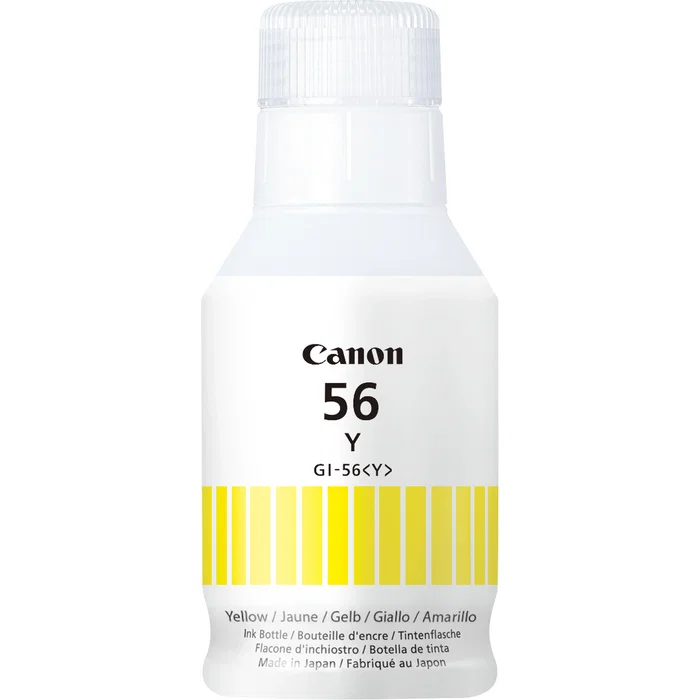 Canon GI-56Y Original Amarillo – Tinta para MAXIFY GX6050, GX7050, 14000 páginas Canon GI-56Y Original Amarillo – Tinta para MAXIFY GX6050, GX7050, 14000 páginas