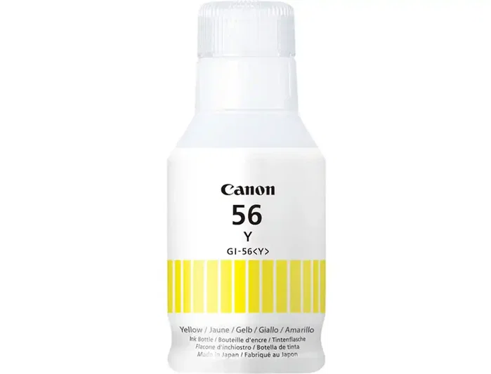 Canon Botella de Tinta GI-56Y Amarillo Canon Botella de Tinta GI-56Y Amarillo