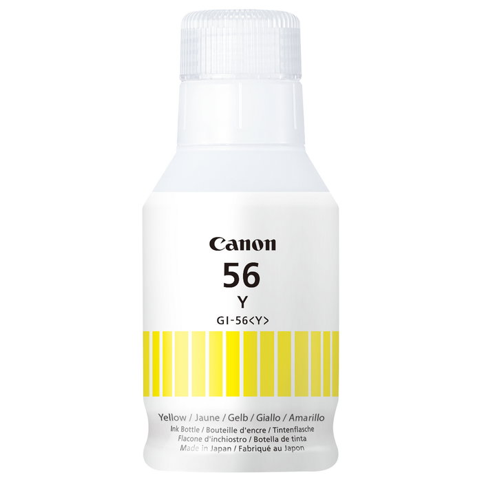 Canon Botella de Tinta GI-56Y Amarillo Canon Botella de Tinta GI-56Y Amarillo