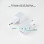 Tooq Cargador de Pared GaN USB-C/PD 30W Blanco