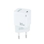 Tooq Cargador de Pared GaN USB-C/PD 30W Blanco