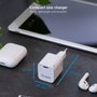 Tooq Cargador de Pared USB-C PD20W Blanco
