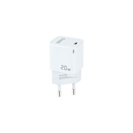 TooQ TQWC-PD20WT Cargador de Pared USB Tipo-C 20W Blanco