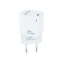 Tooq Cargador de Pared USB-C PD20W Blanco