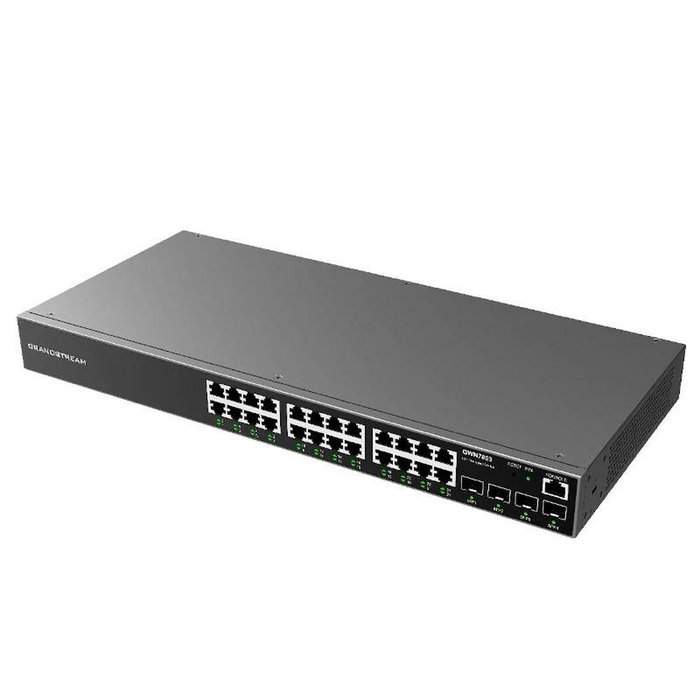 Grandstream GWN7803 Switch Gestionado L2+ 24xGBE 4xSFP