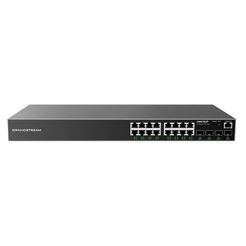 Grandstream GWN7802P Switch Gestionado L2+ 16 Puertos PoE 240W Grandstream GWN7802P Switch Gestionado L2+ 16 Puertos PoE 240W