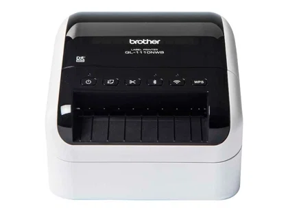 Brother QL-1110NWBC Impresora de Etiquetas Térmica Blanca y Negra con WiFi y Bluetooth Brother QL-1110NWBC Impresora de Etiquetas Térmica Blanca y Negra con WiFi y Bluetooth