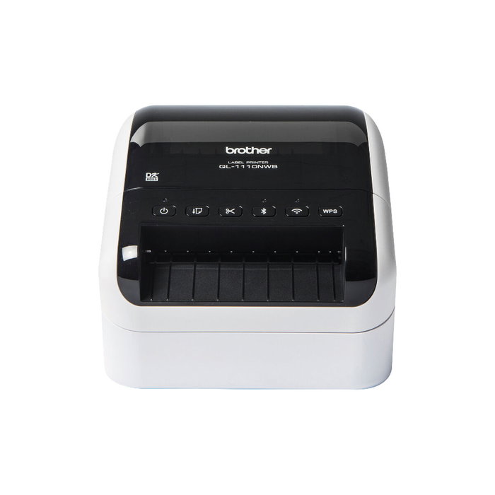 Brother QL-1110NWBC Impresora de Etiquetas Térmica Blanca y Negra con WiFi y Bluetooth Brother QL-1110NWBC Impresora de Etiquetas Térmica Blanca y Negra con WiFi y Bluetooth