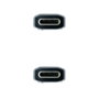 Nanocable Cable USB-C a USB-C 1m 100W 20Gbps Gris/Negro