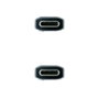 Nanocable Cable USB-C a USB-C 1m 100W 20Gbps Gris/Negro