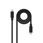 Nanocable Cable USB-C a USB-C 3.1 Gen2 10Gbps 100W 0,5 m Negro