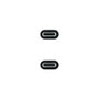 Nanocable Cable USB-C a USB-C 1,5 m 10Gbps 100W Negro