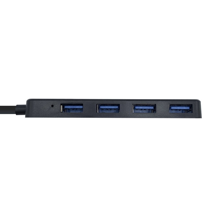AISENS Hub USB 3.0 de 4 Puertos, Tipo A/M a 4x Tipo A/H, Negro AISENS Hub USB 3.0 de 4 Puertos, Tipo A/M a 4x Tipo A/H, Negro