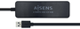 AISENS Hub USB 3.0 de 4 Puertos, Tipo A/M a 4x Tipo A/H, Negro