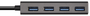 Aisens Hub USB 3.1 USB-C a 4 Puertos USB 3.0, Gris
