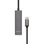 Aisens Hub USB 3.1 USB-C a 4 Puertos USB 3.0, Gris