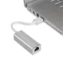 Aisens Conversor USB 3.0 a Ethernet Gigabit A106-0049 Blanco/Plata
