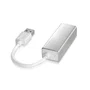 Aisens Conversor USB 3.0 a Ethernet Gigabit A106-0049 Blanco/Plata