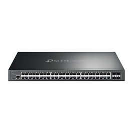 TP-LINK Switch TL-SG3452X 48 Puertos Gigabit con 4 SFP+, Montaje en Rack, Negro