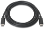 Aisens Cable USB 2.0 USB-C a USB-C 1m Negro