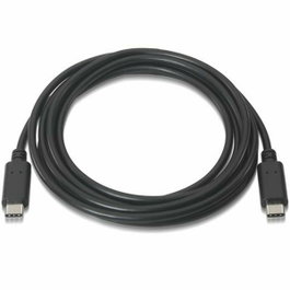 Aisens Cable USB 2.0 USB-C a USB-C 1m Negro