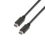 Aisens Cable USB 2.0 USB-C a USB-C 1m Negro