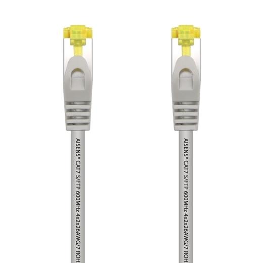 Aisens Cable de Red Cat7 S/FTP 1m Gris